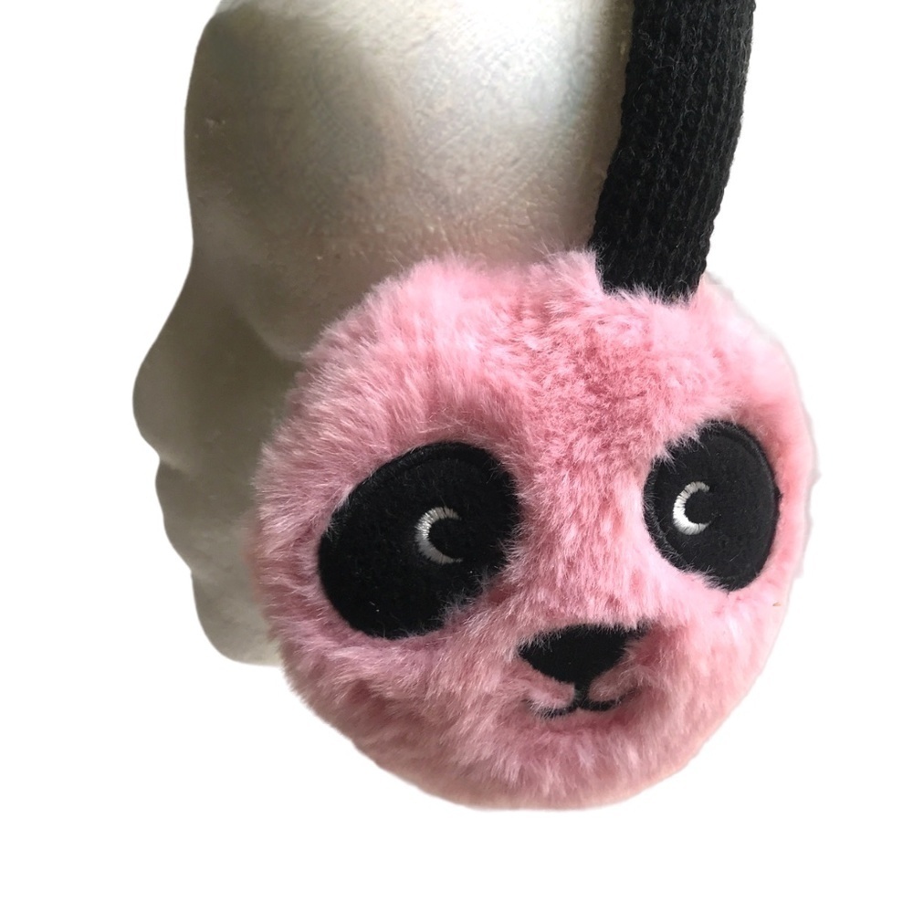 Ear Muffs Fluffy Pink Kitty Cats